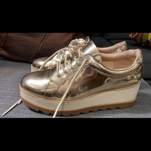 ALDO Vellezo Oxford shoe wedge heel